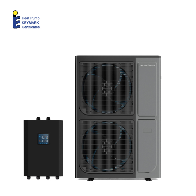 Pompe monobloc extérieure certifiée CE pour source de chaleur à faible température ambiante, pour radiateurs